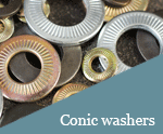 Conic washers